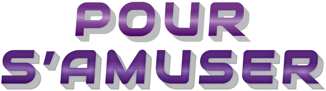 Titre : « Pour s’amuser ».