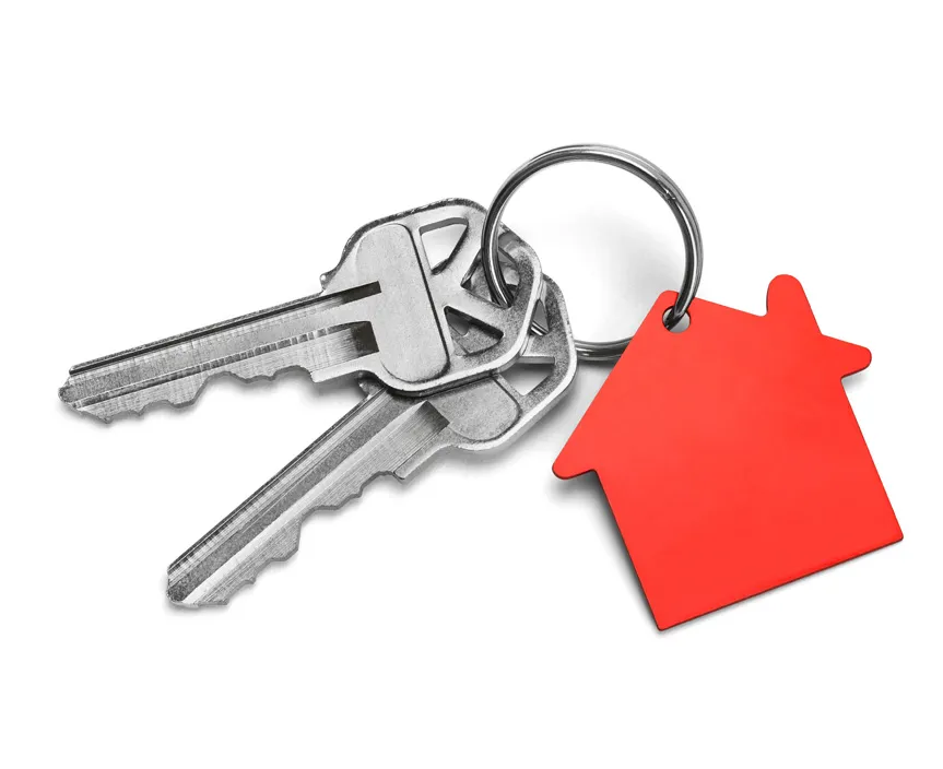 Un trousseau de clés.