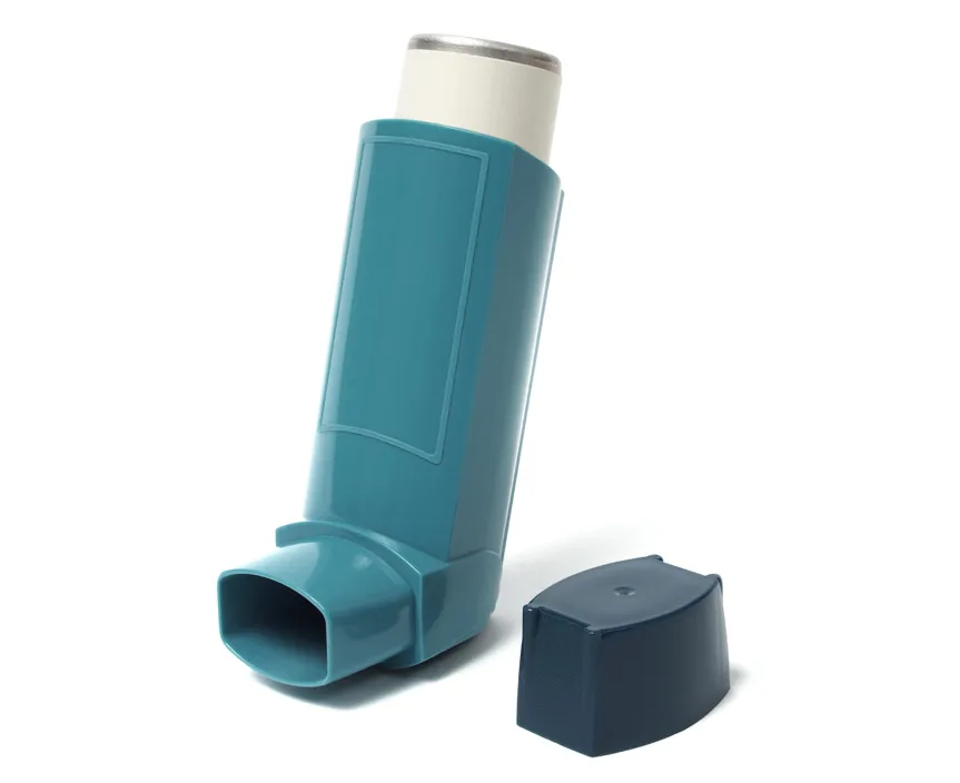 Une pompe bronchodilatatrice.